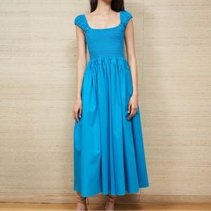 La Ligne Vivian Dress in Cerulean Blue Size M